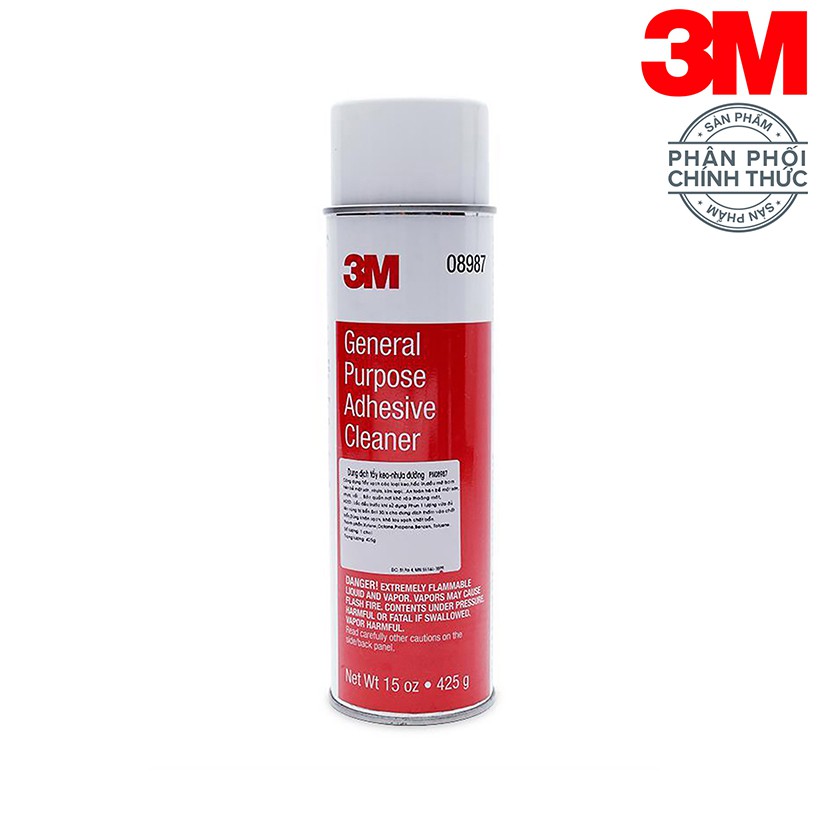 DUNG DỊCH TẨY NHỰA ĐƯỜNG 3M 08987